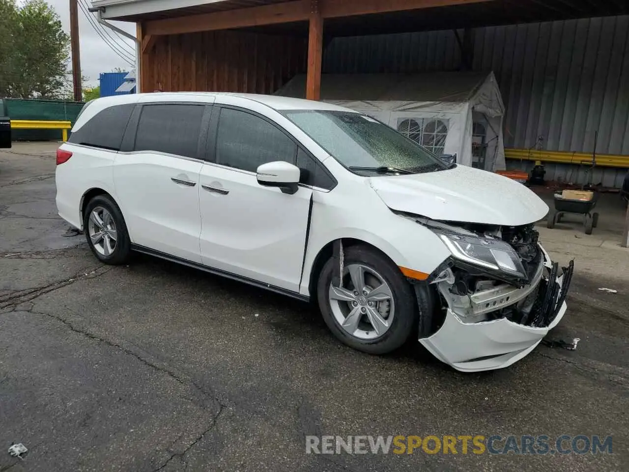 4 Photograph of a damaged car 5FNRL6H5XLB042943 HONDA All Models 2020