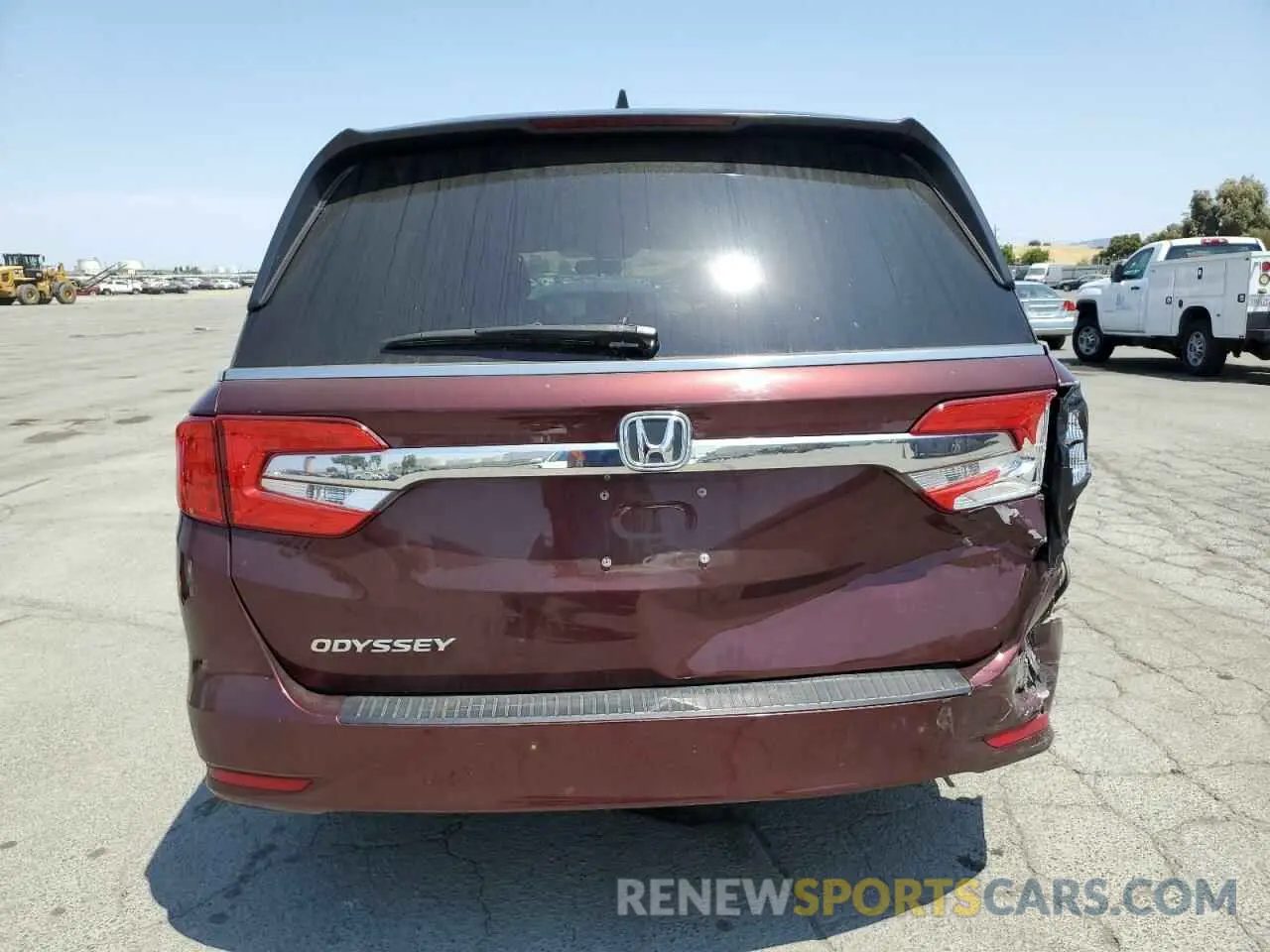 6 Photograph of a damaged car 5FNRL6H5XLB054980 HONDA All Models 2020
