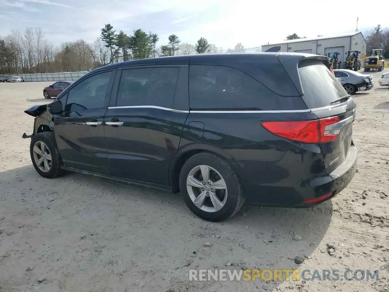 2 Photograph of a damaged car 5FNRL6H71LB054738 HONDA All Models 2020