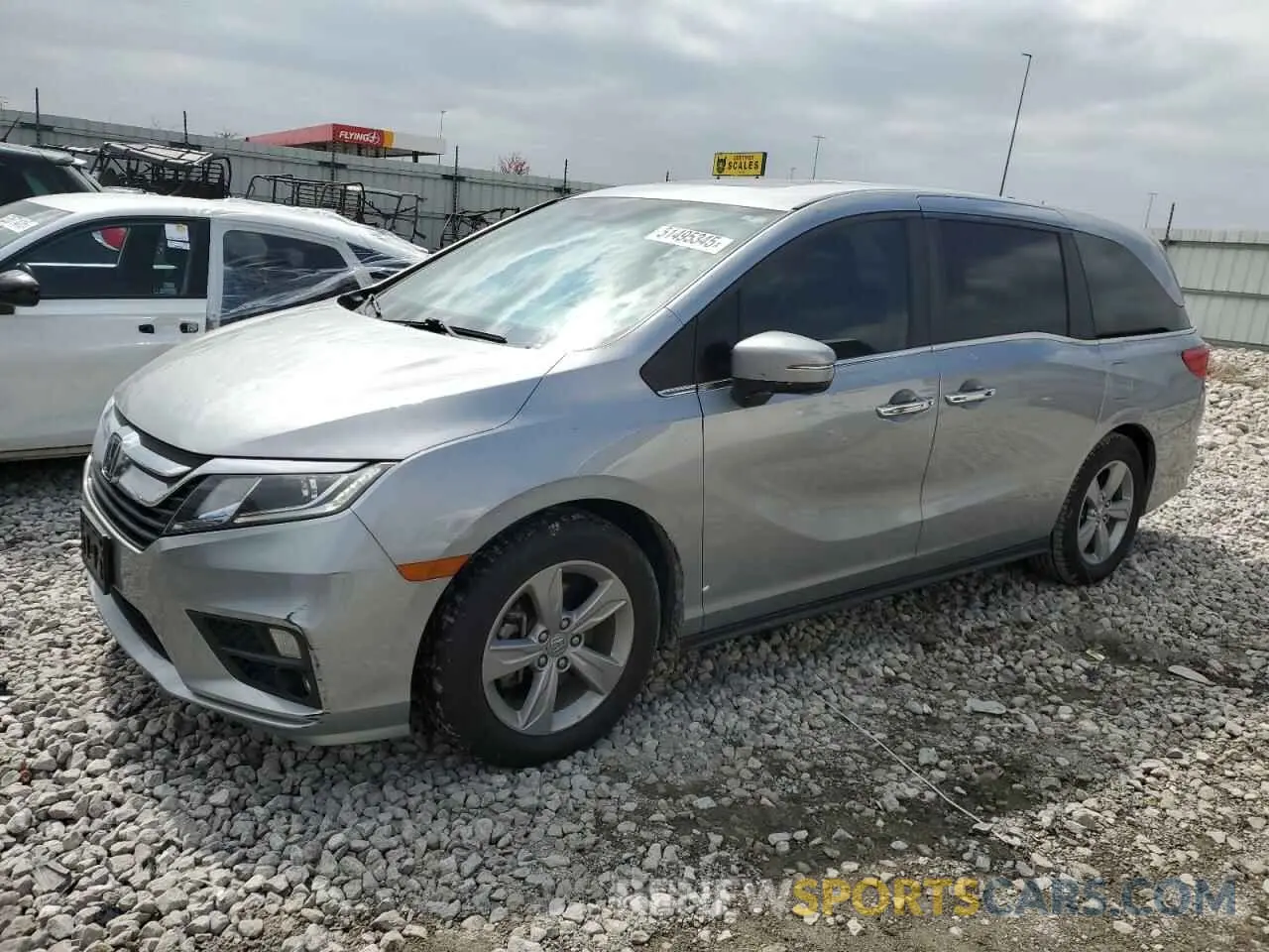 1 Photograph of a damaged car 5FNRL6H72LB048687 HONDA All Models 2020
