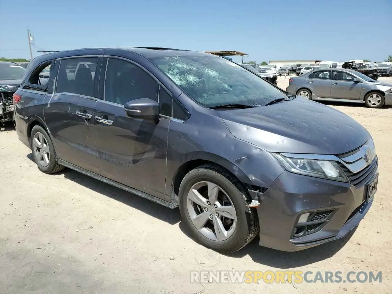 4 Photograph of a damaged car 5FNRL6H72LB057695 HONDA All Models 2020
