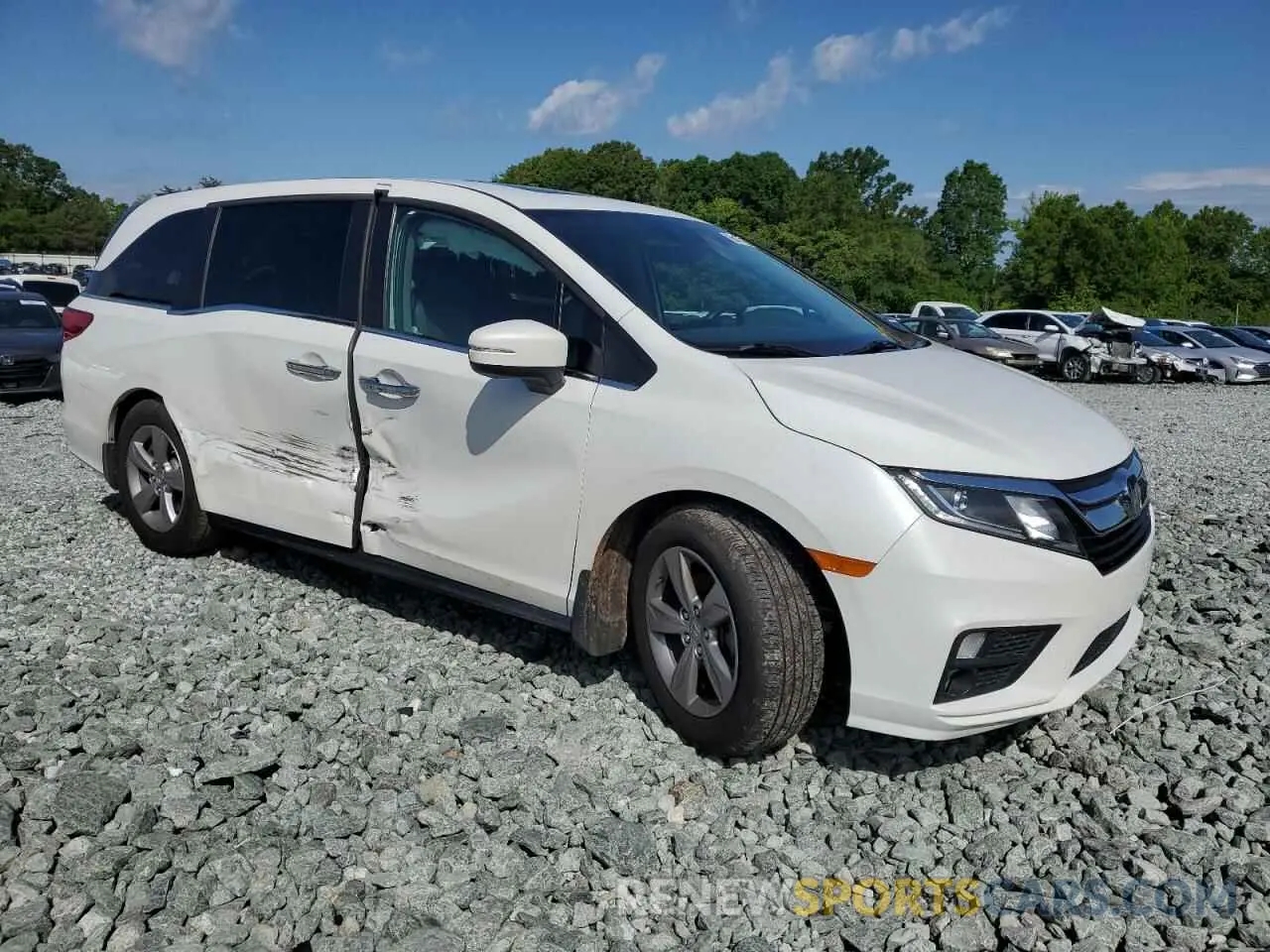 4 Photograph of a damaged car 5FNRL6H72LB068163 HONDA All Models 2020