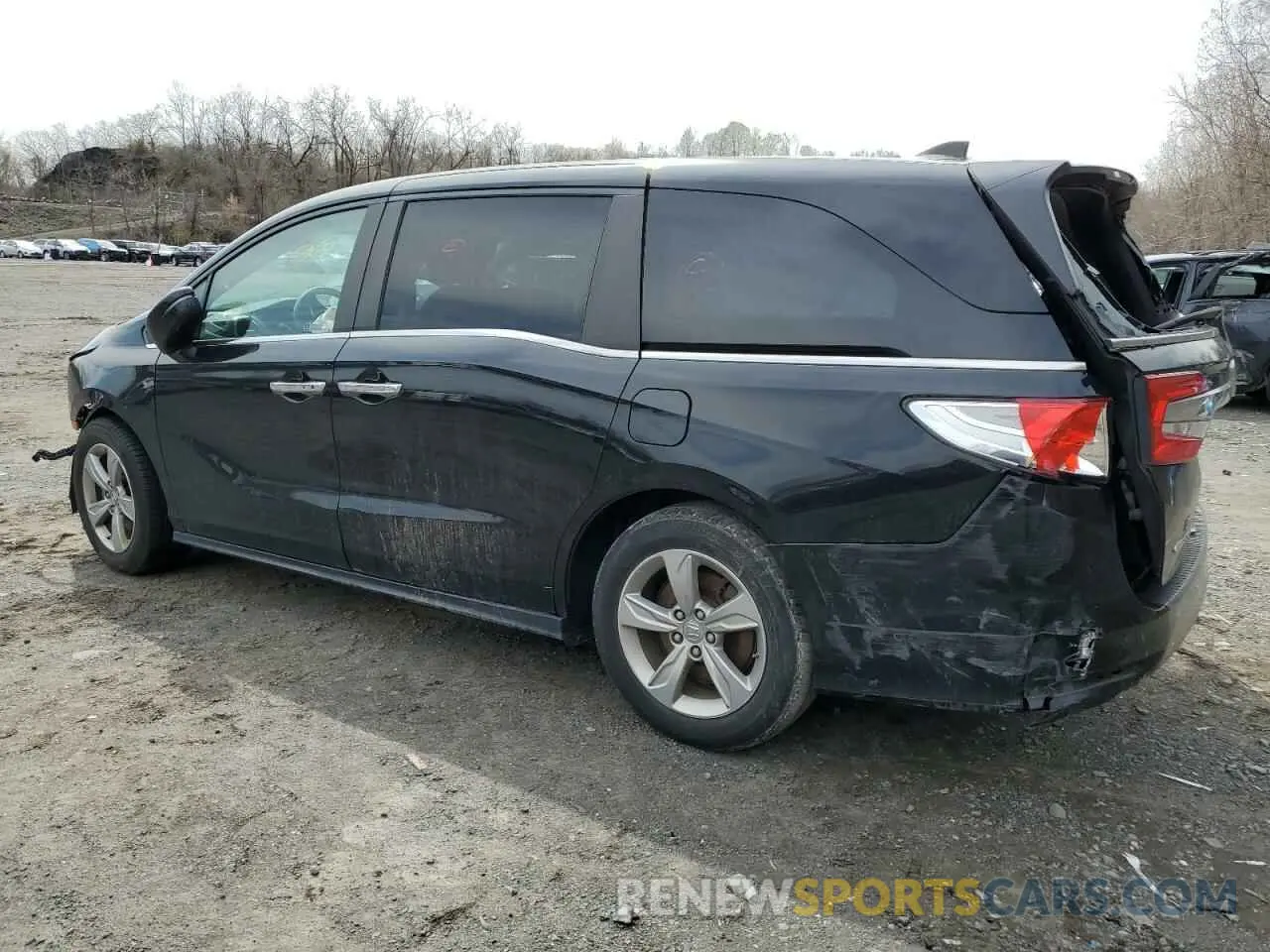 2 Photograph of a damaged car 5FNRL6H73LB056569 HONDA All Models 2020
