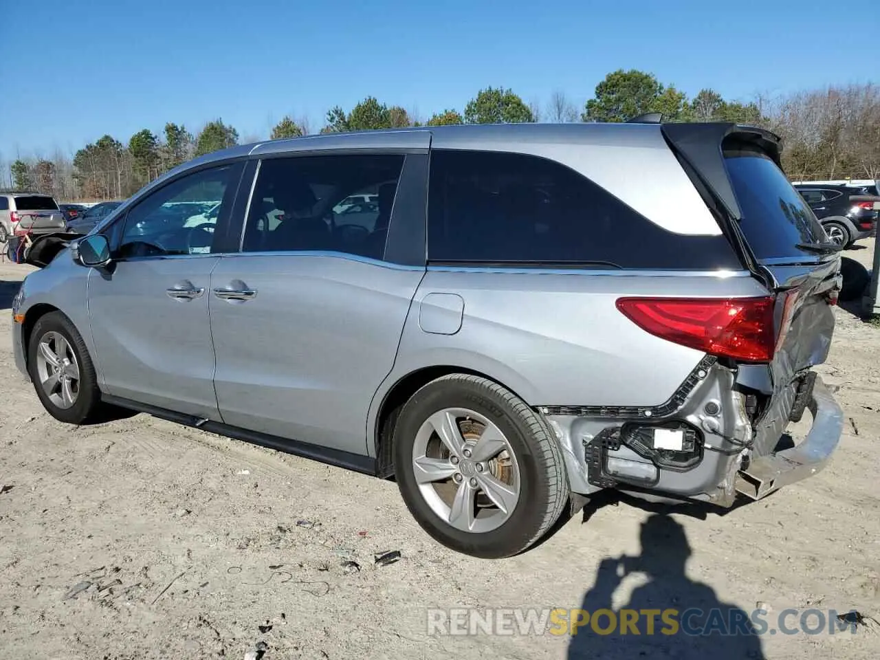 2 Photograph of a damaged car 5FNRL6H73LB056720 HONDA All Models 2020