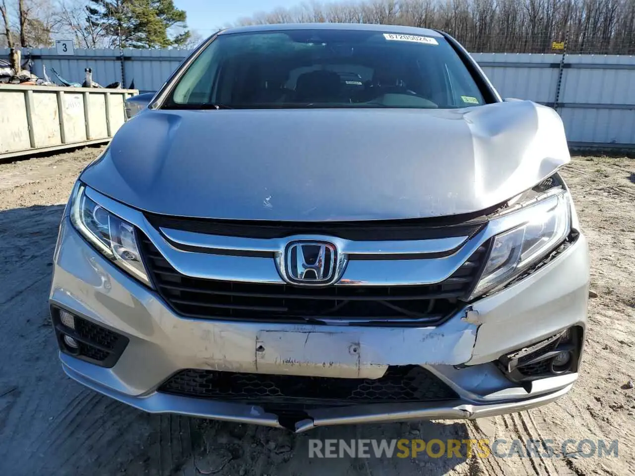 5 Photograph of a damaged car 5FNRL6H73LB056720 HONDA All Models 2020