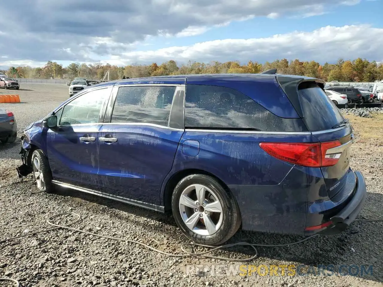 2 Photograph of a damaged car 5FNRL6H73LB073906 HONDA All Models 2020