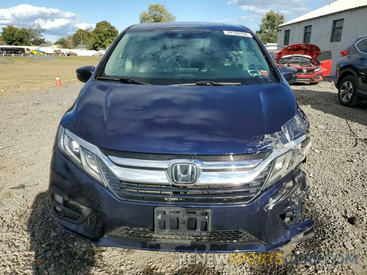5 Photograph of a damaged car 5FNRL6H73LB073906 HONDA All Models 2020