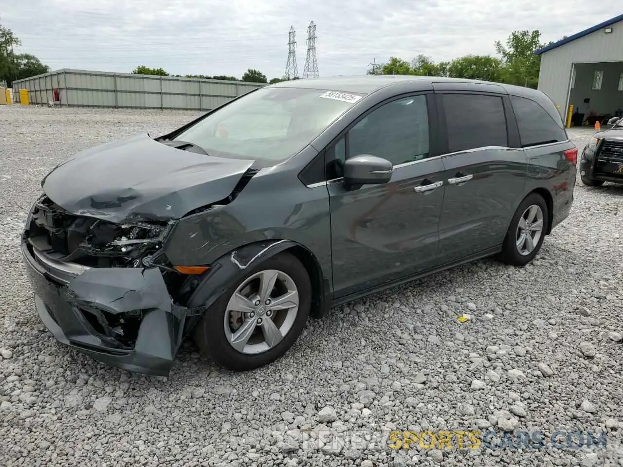 1 Photograph of a damaged car 5FNRL6H75LB048084 HONDA All Models 2020