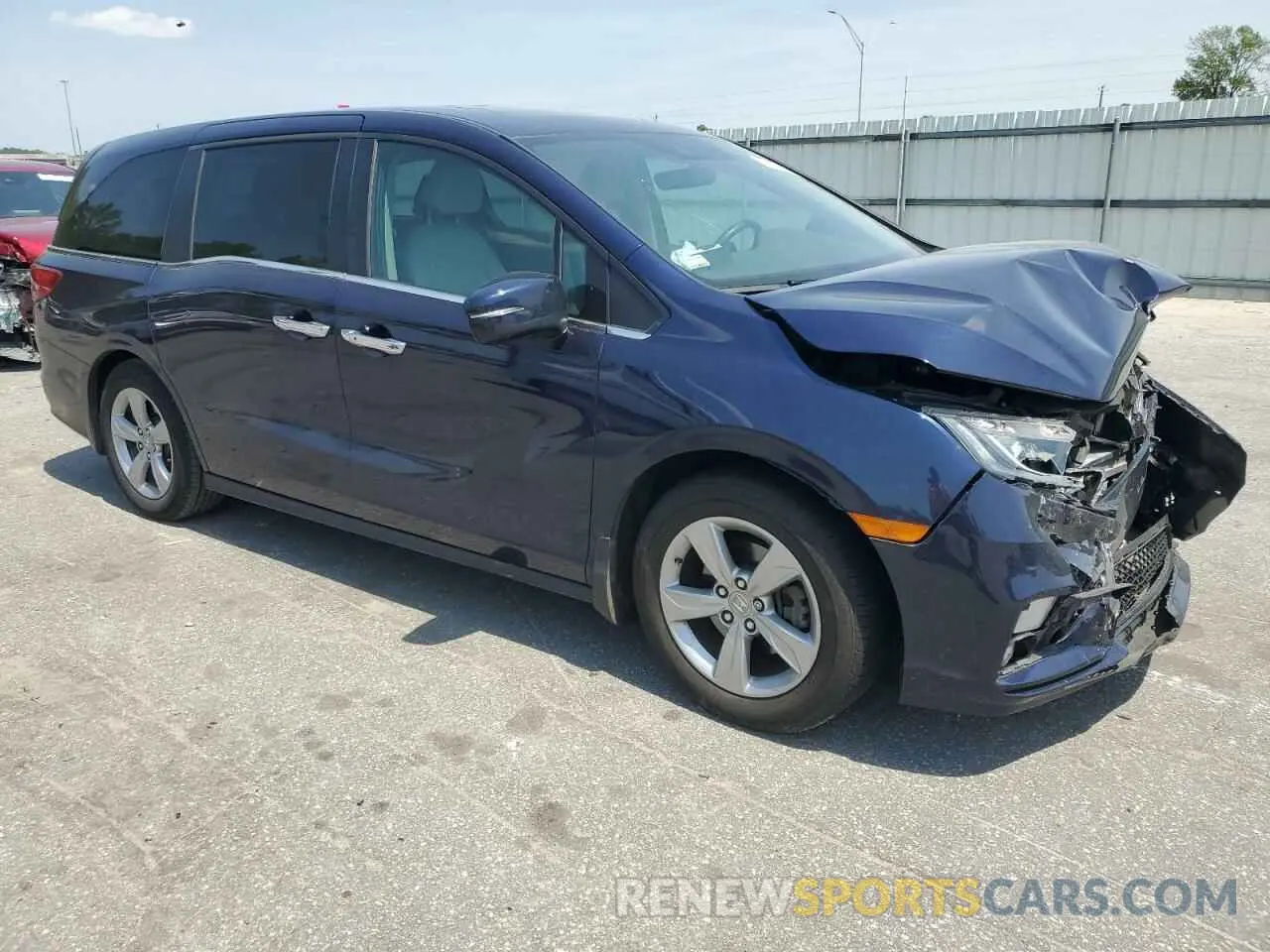 4 Photograph of a damaged car 5FNRL6H76LB034209 HONDA All Models 2020