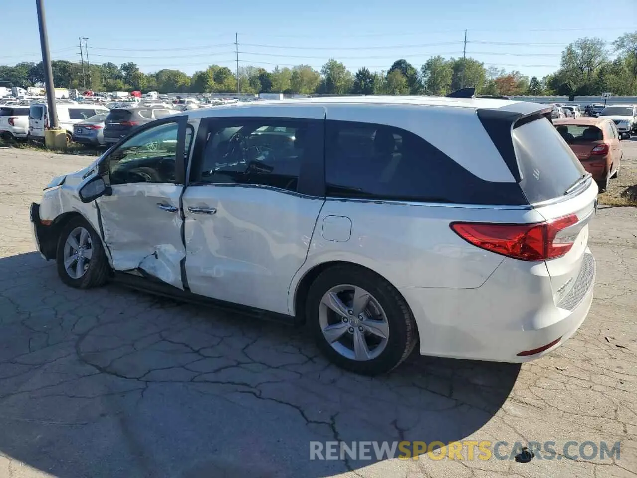 2 Photograph of a damaged car 5FNRL6H76LB060793 HONDA All Models 2020