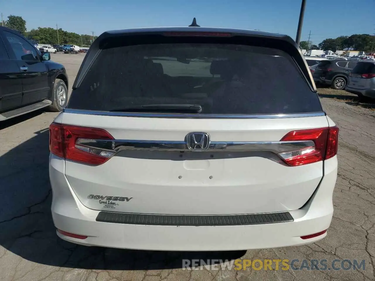 6 Photograph of a damaged car 5FNRL6H76LB060793 HONDA All Models 2020