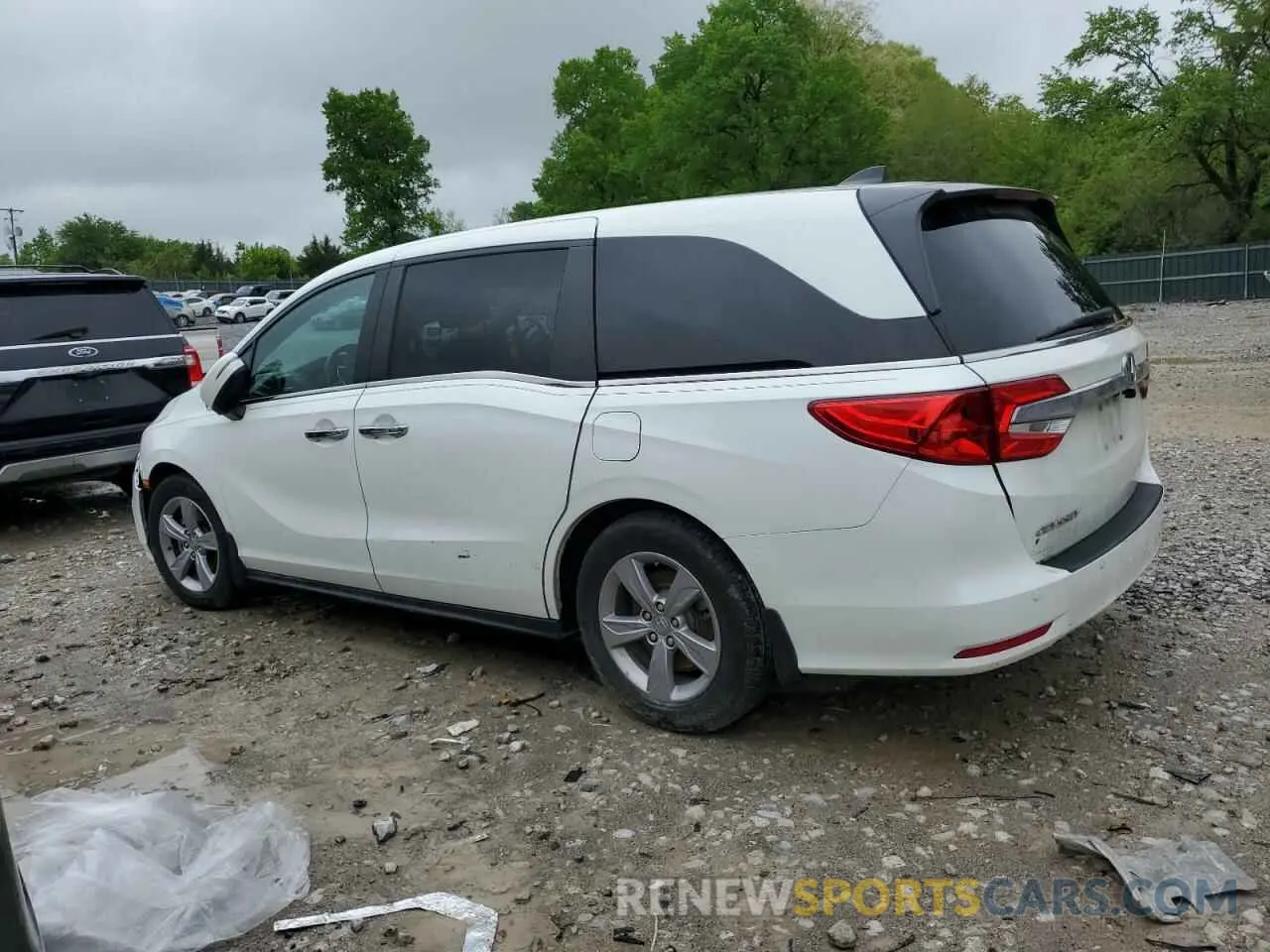 2 Photograph of a damaged car 5FNRL6H76LB064052 HONDA All Models 2020