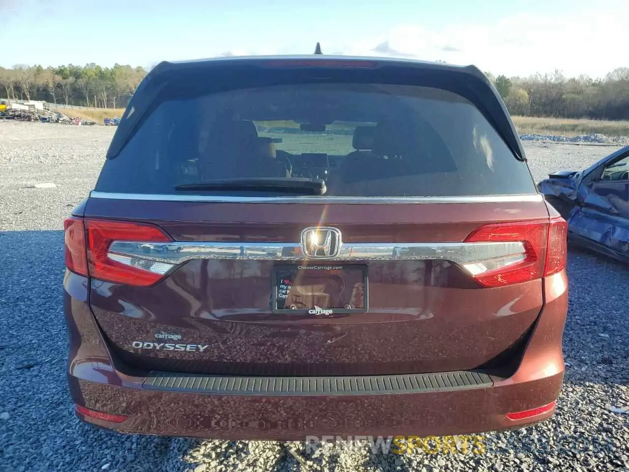 6 Photograph of a damaged car 5FNRL6H76LB071115 HONDA All Models 2020