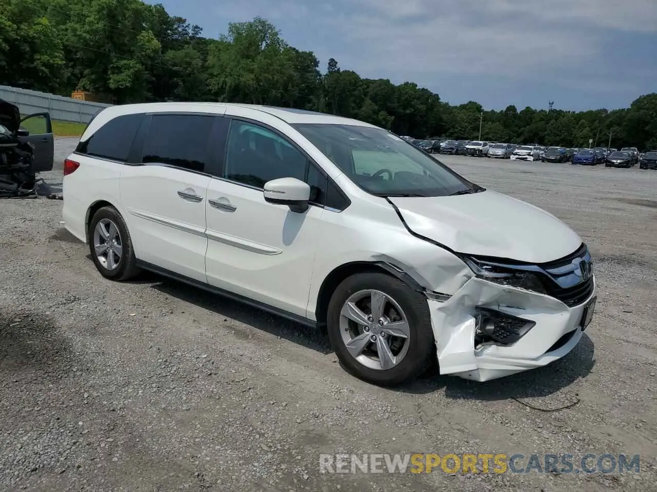 4 Photograph of a damaged car 5FNRL6H78LB052159 HONDA All Models 2020
