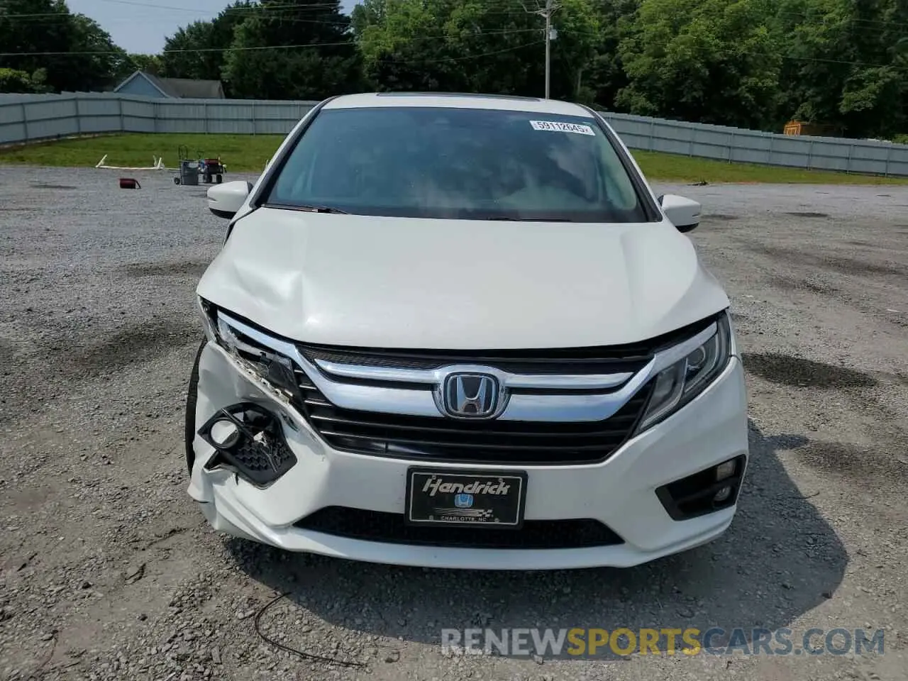 5 Photograph of a damaged car 5FNRL6H78LB052159 HONDA All Models 2020