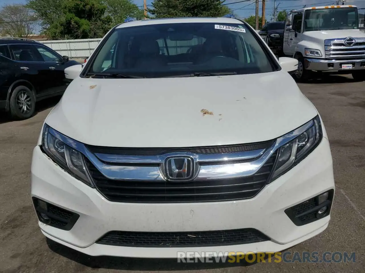 5 Photograph of a damaged car 5FNRL6H79LB040523 HONDA All Models 2020