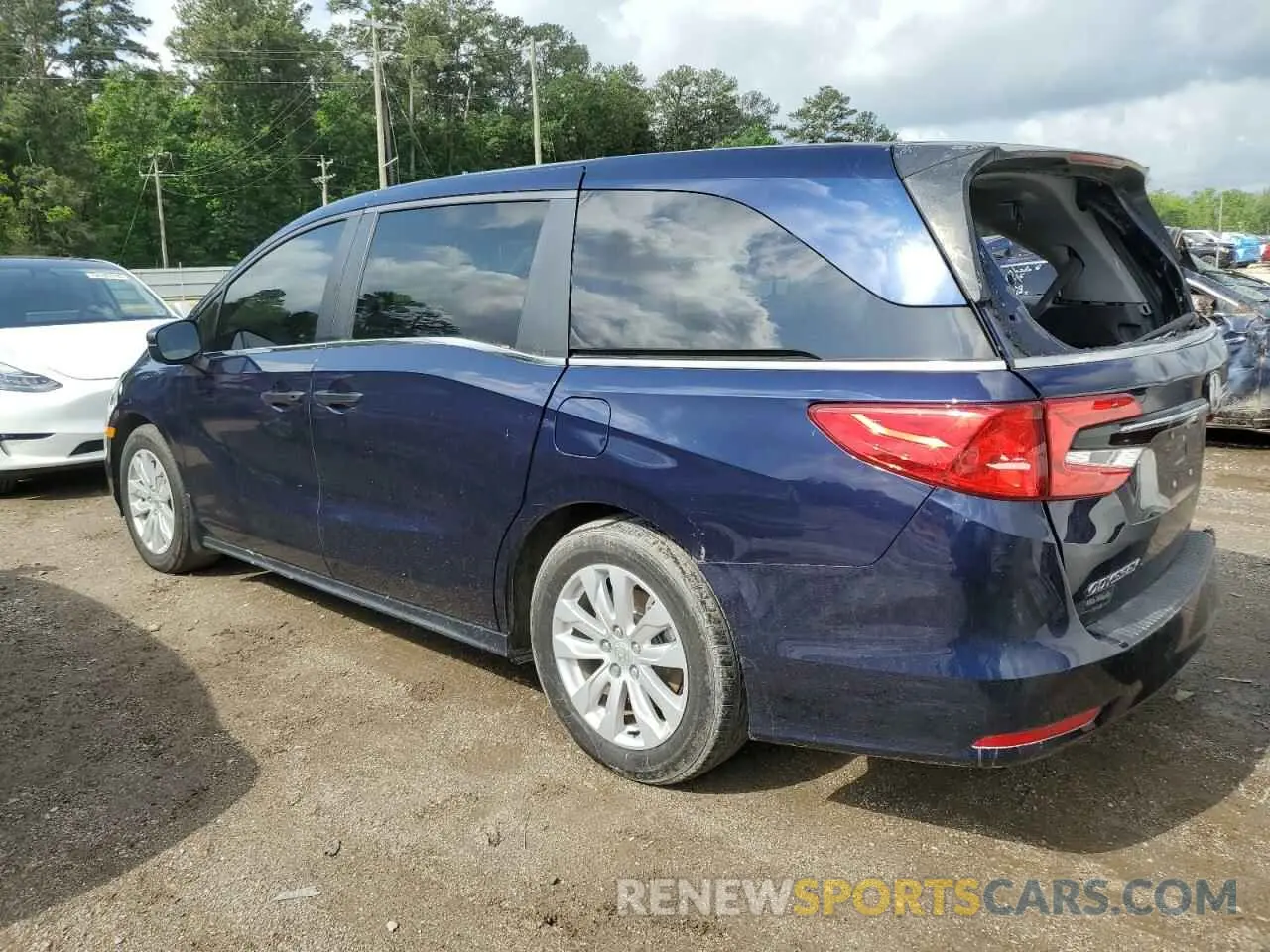 2 Photograph of a damaged car 5FNRL6H24MB044310 HONDA All Models 2021