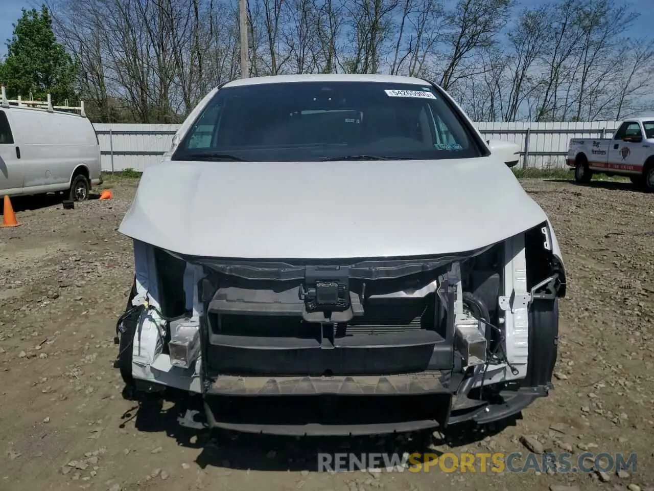 5 Photograph of a damaged car 5FNRL6H58MB044532 HONDA All Models 2021