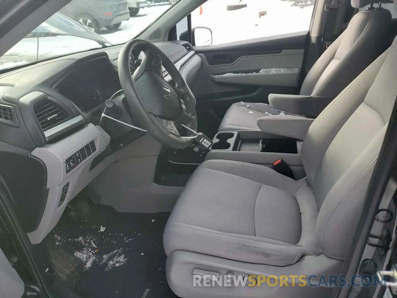 7 Photograph of a damaged car 5FNRL6H59MB004265 HONDA All Models 2021