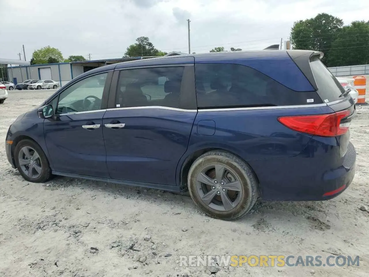 2 Photograph of a damaged car 5FNRL6H59MB005691 HONDA All Models 2021