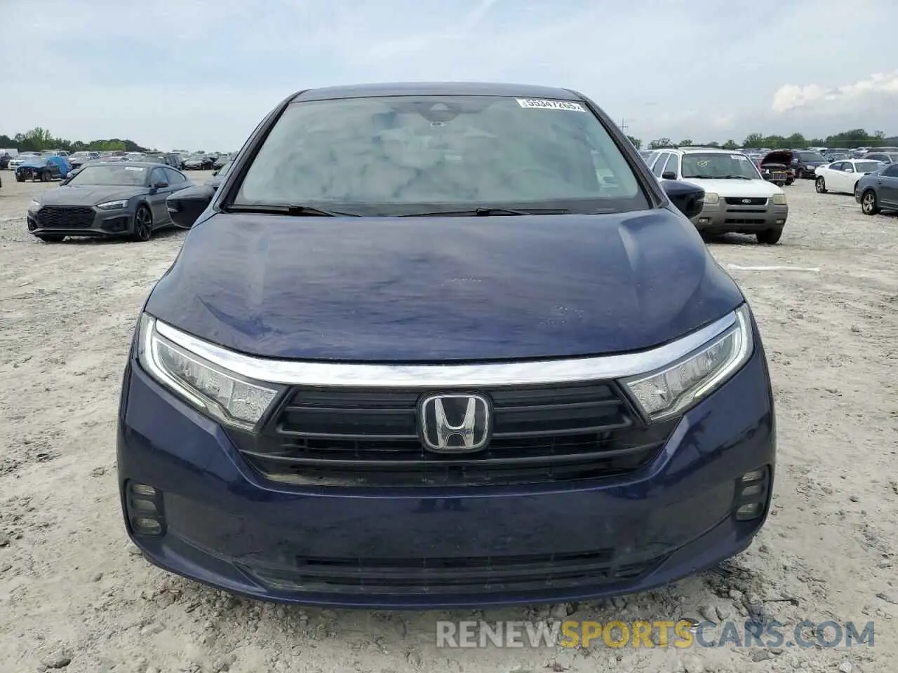 5 Photograph of a damaged car 5FNRL6H59MB005691 HONDA All Models 2021