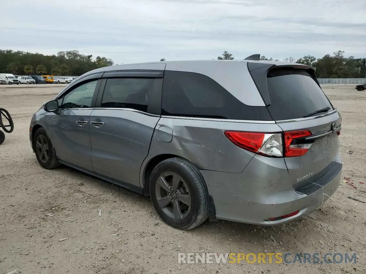 2 Photograph of a damaged car 5FNRL6H59MB044233 HONDA All Models 2021