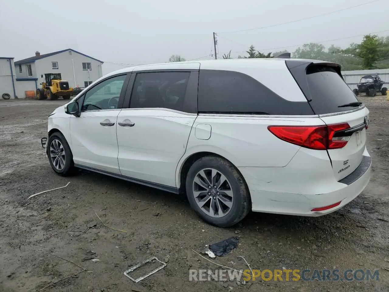 2 Photograph of a damaged car 5FNRL6H70MB007251 HONDA All Models 2021