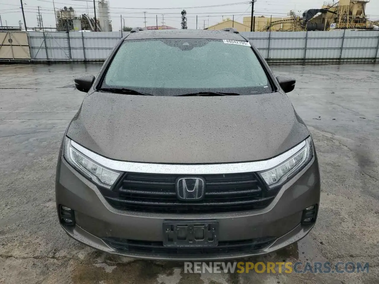 5 Photograph of a damaged car 5FNRL6H77MB026329 HONDA All Models 2021