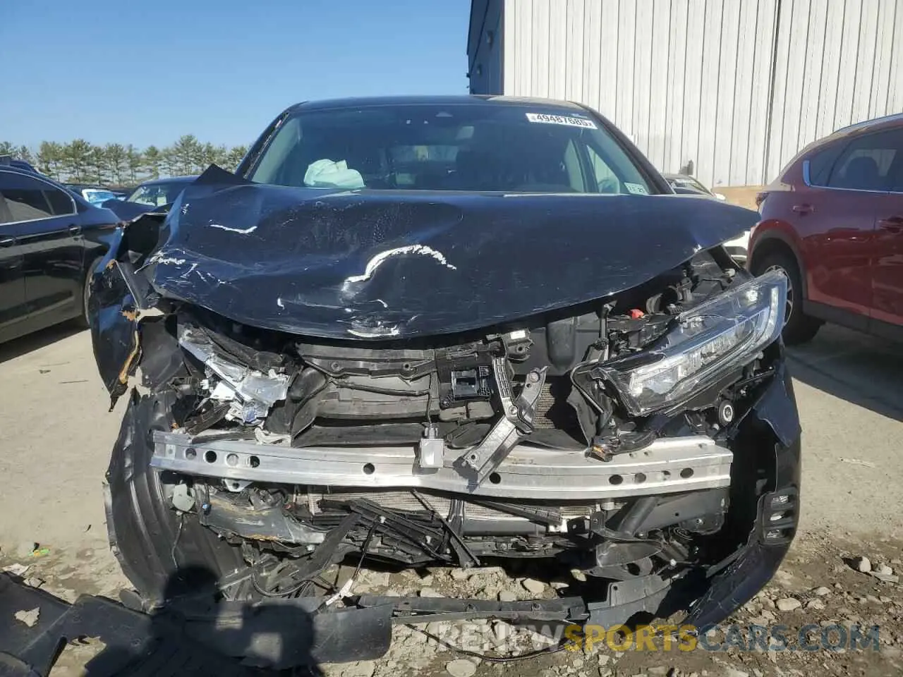5 Photograph of a damaged car 5FNRL6H78MB021365 HONDA All Models 2021