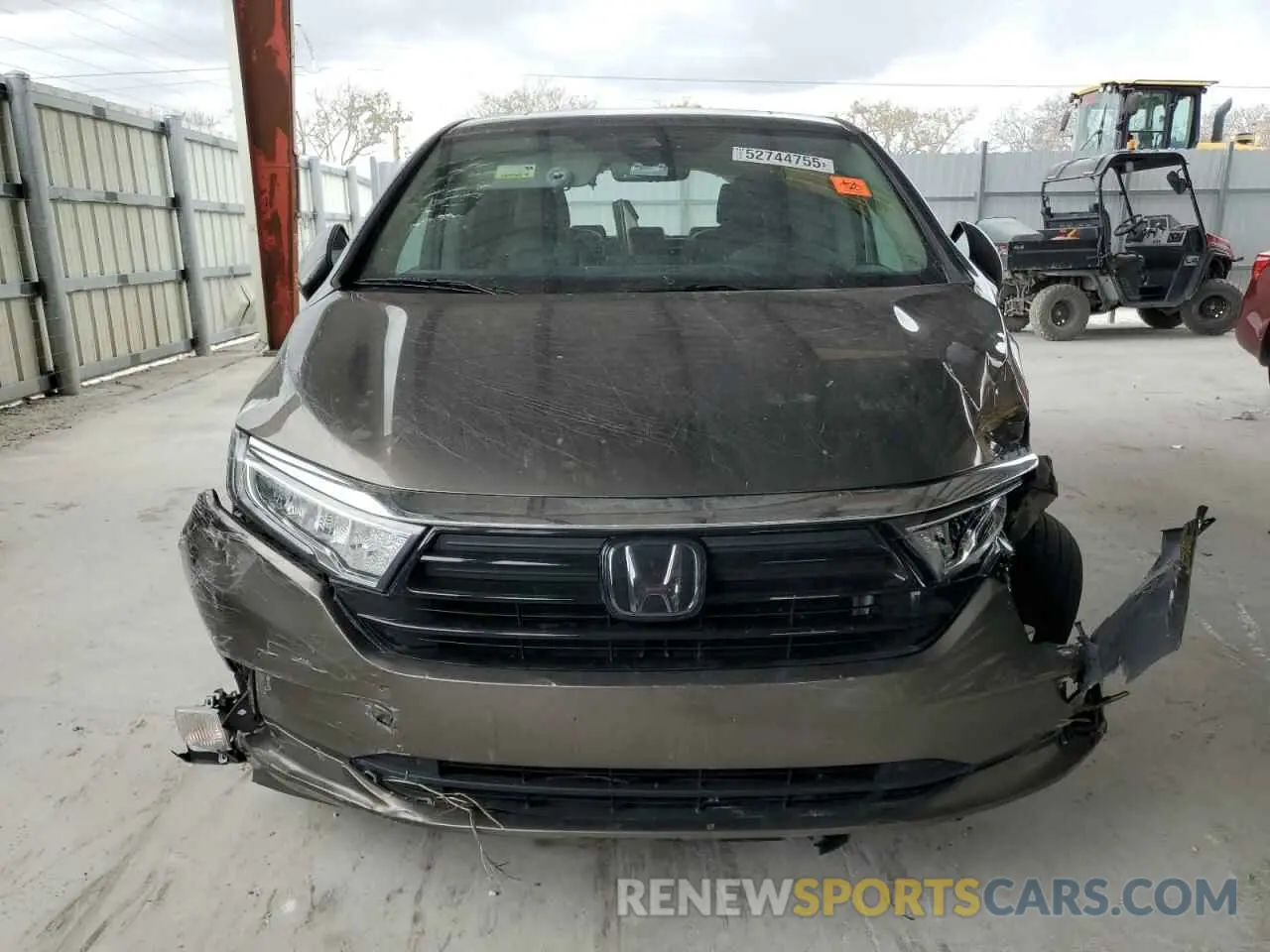 5 Photograph of a damaged car 5FNRL6H78MB036741 HONDA All Models 2021
