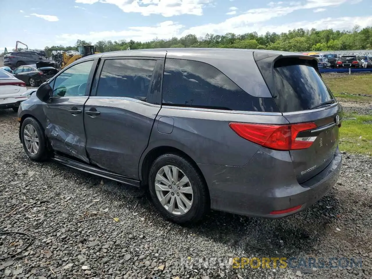 2 Photograph of a damaged car 5FNRL6H25NB003041 HONDA All Models 2022