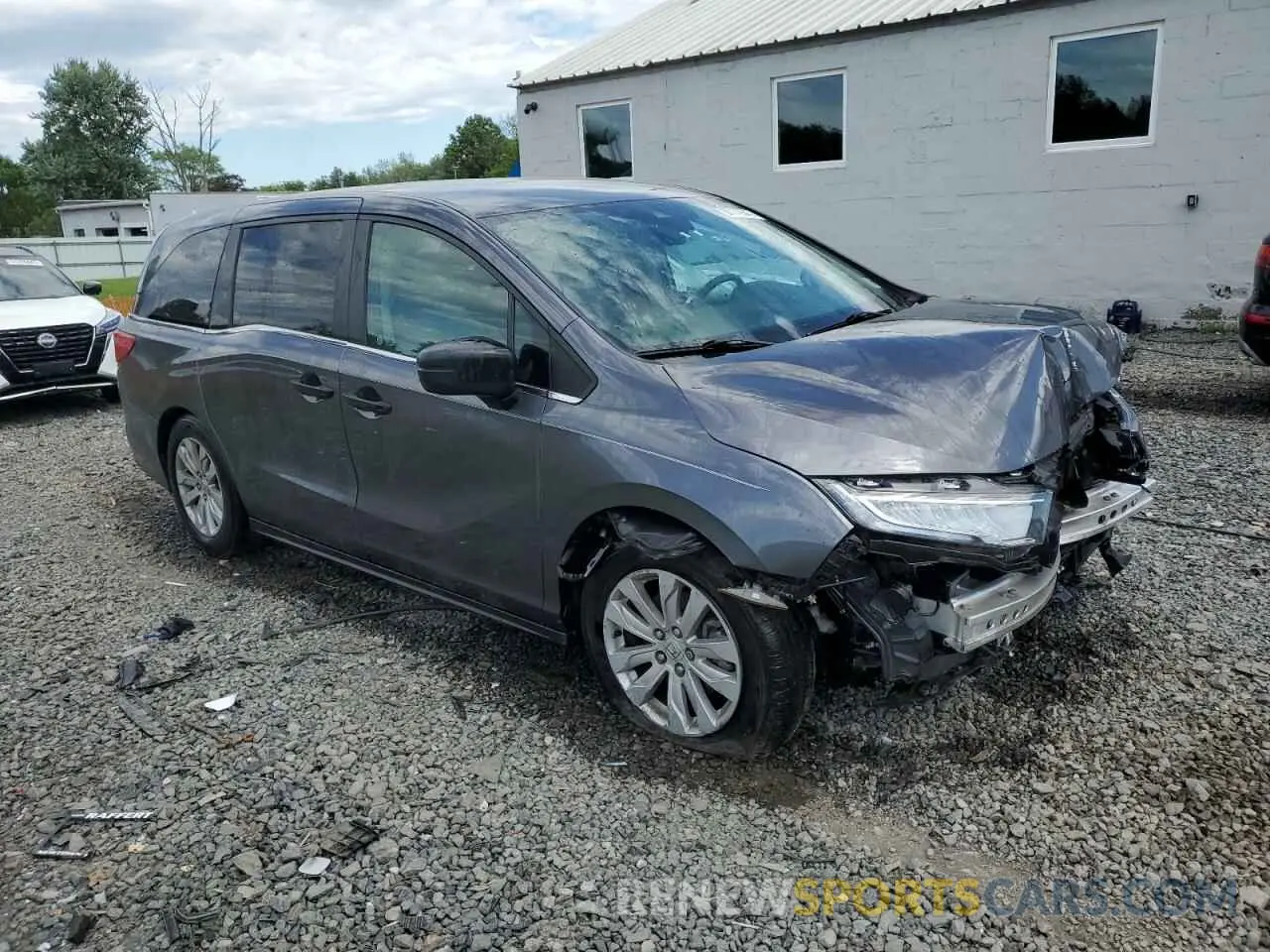 4 Photograph of a damaged car 5FNRL6H25NB003041 HONDA All Models 2022