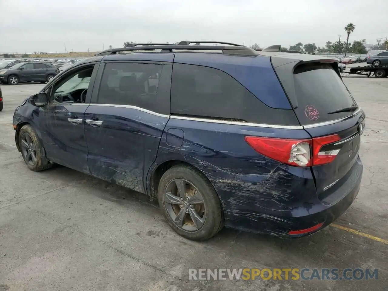 2 Photograph of a damaged car 5FNRL6H50NB052352 HONDA All Models 2022