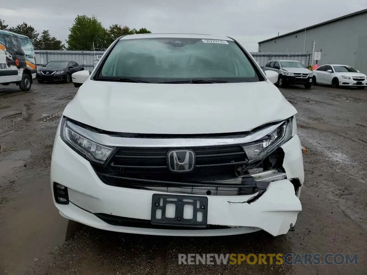 5 Photograph of a damaged car 5FNRL6H62NB502754 HONDA All Models 2022