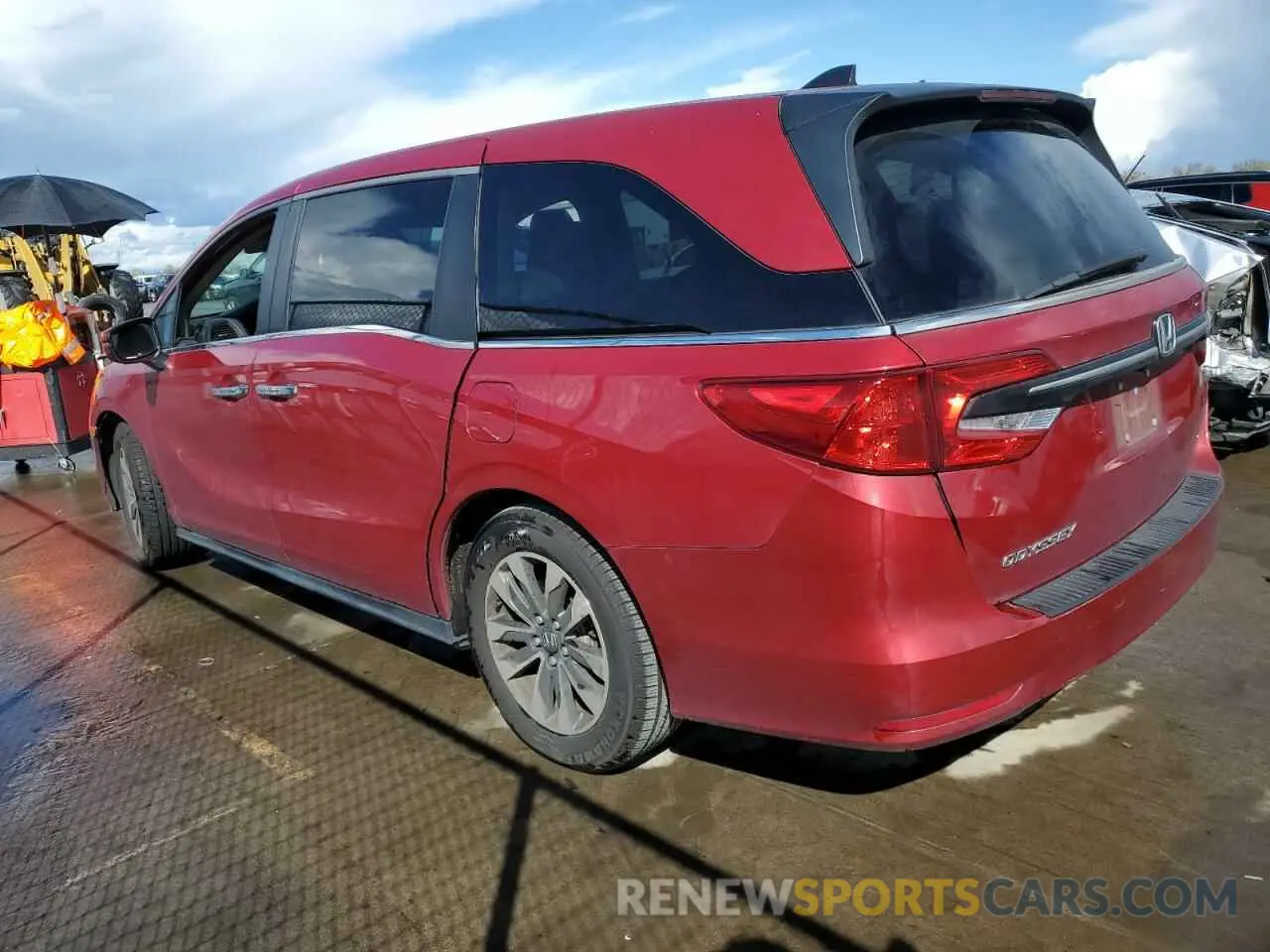 2 Photograph of a damaged car 5FNRL6H71NB005557 HONDA All Models 2022