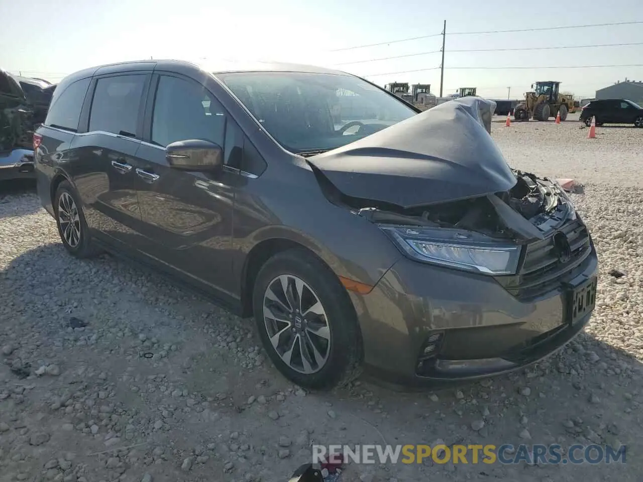 4 Photograph of a damaged car 5FNRL6H73NB035370 HONDA All Models 2022