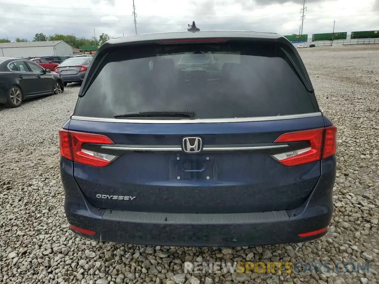 6 Photograph of a damaged car 5FNRL6H75NB034219 HONDA All Models 2022