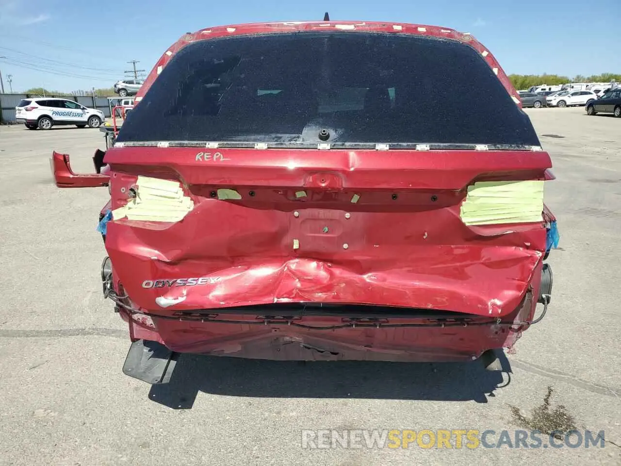 6 Photograph of a damaged car 5FNRL6H76NB017297 HONDA All Models 2022