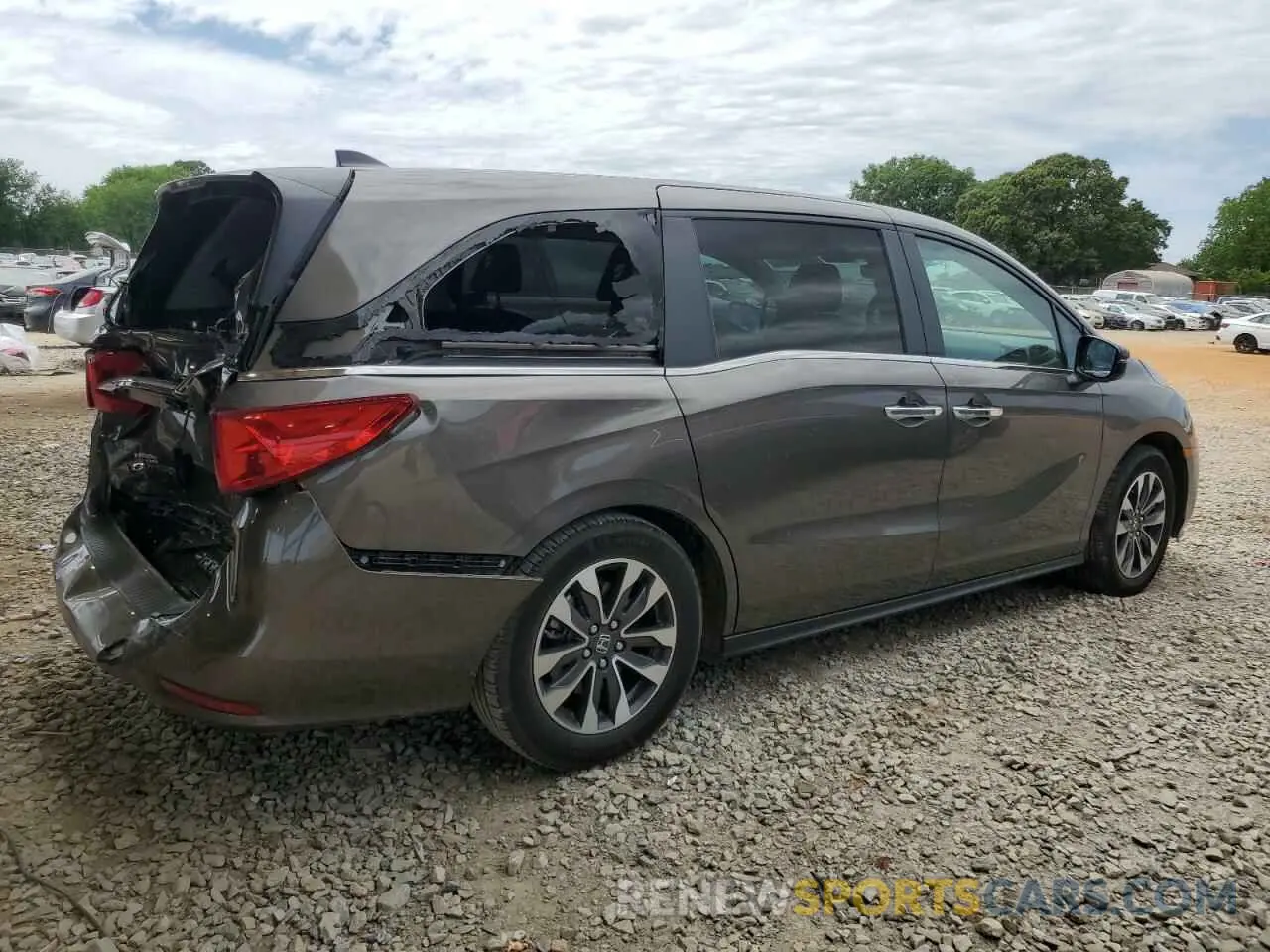 3 Photograph of a damaged car 5FNRL6H77NB052222 HONDA All Models 2022