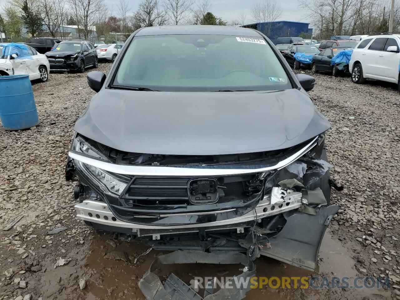 5 Photograph of a damaged car 5FNRL6H78NB049944 HONDA All Models 2022