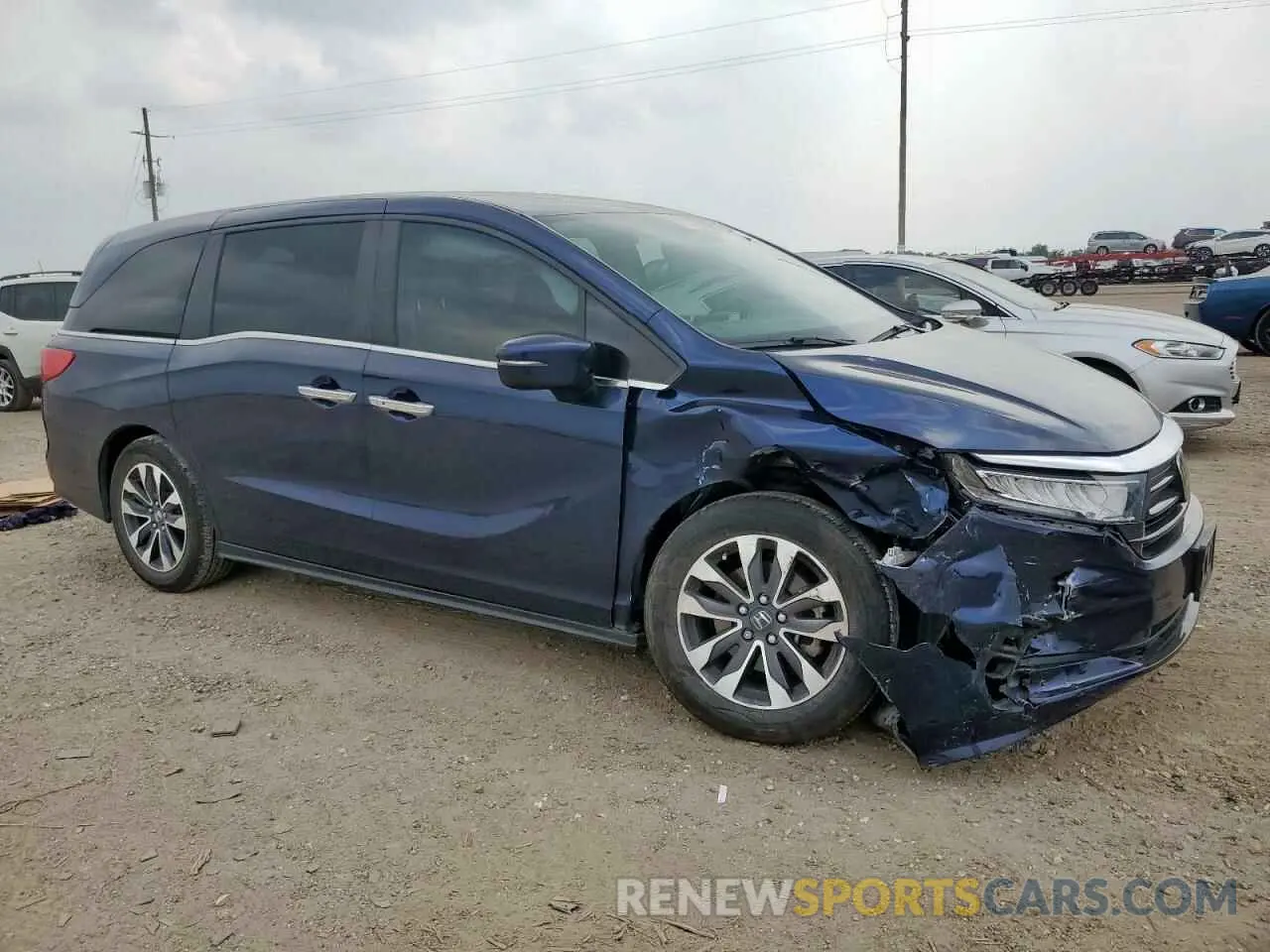 4 Photograph of a damaged car 5FNRL6H64PB079338 HONDA All Models 2023