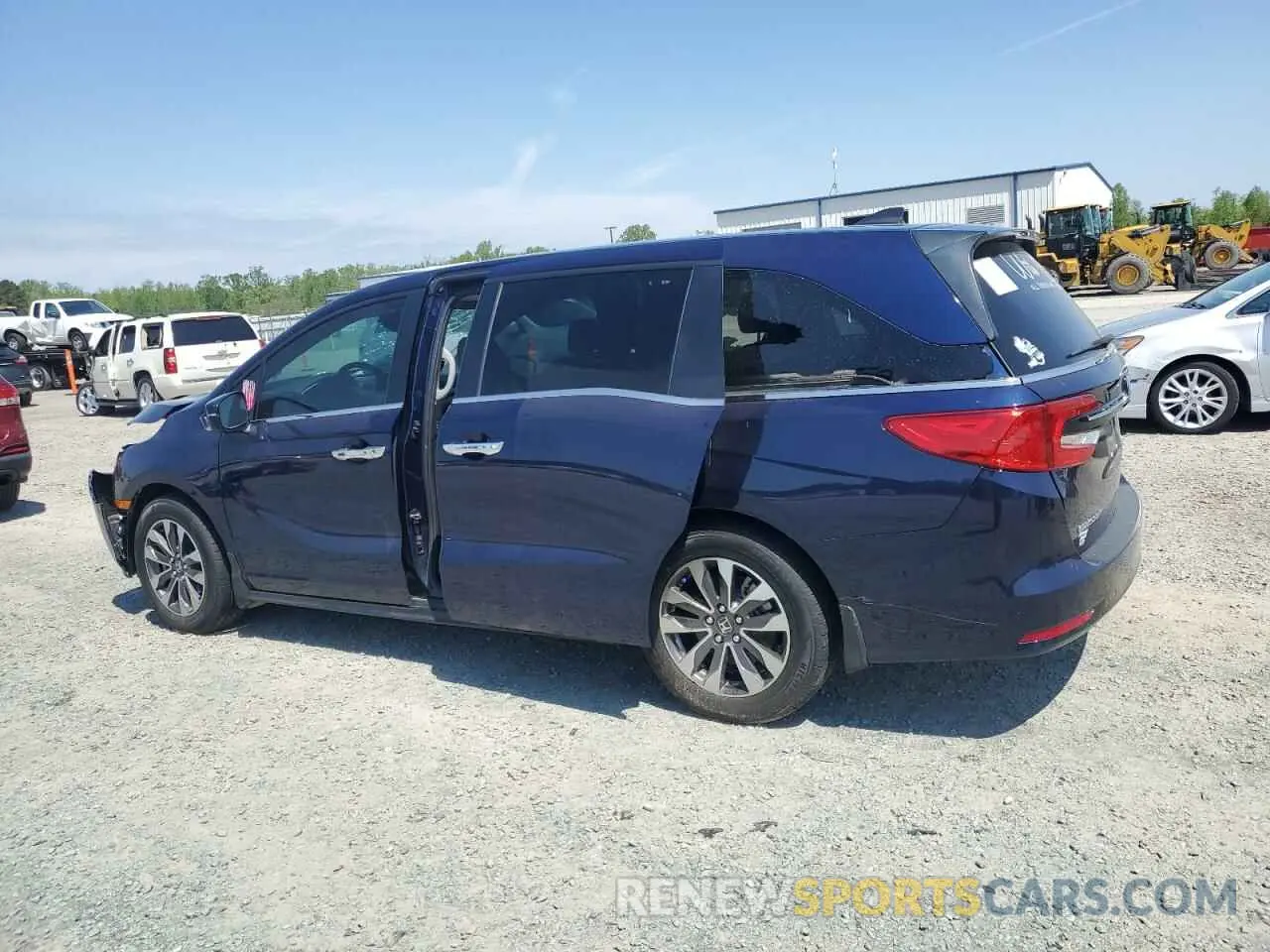 2 Photograph of a damaged car 5FNRL6H66PB059463 HONDA All Models 2023