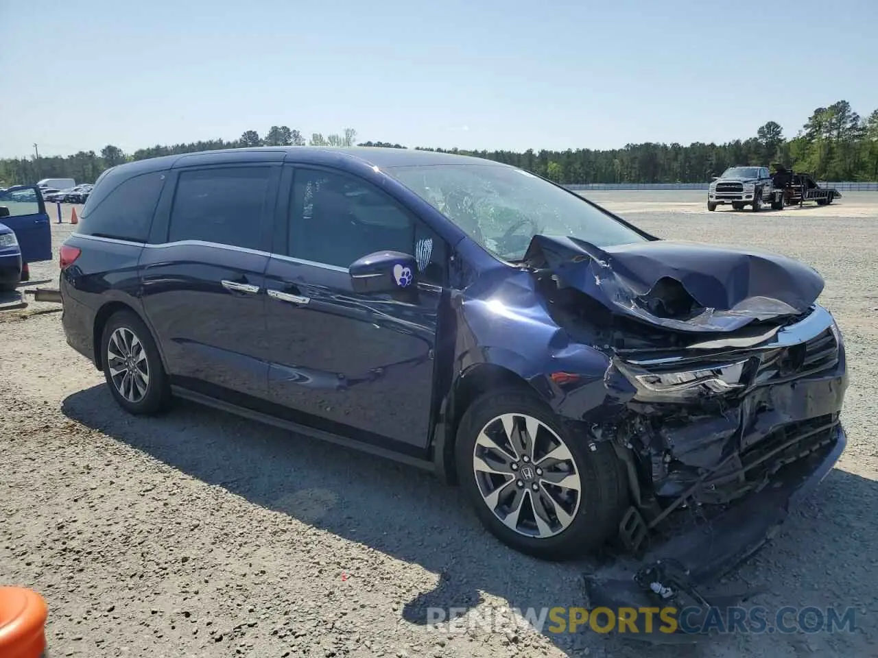 4 Photograph of a damaged car 5FNRL6H66PB059463 HONDA All Models 2023