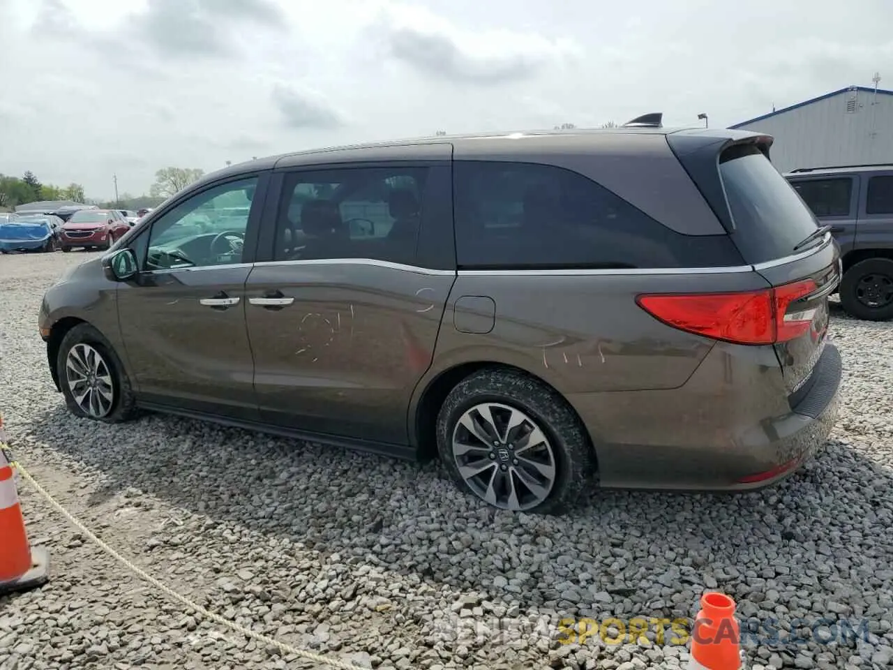 2 Photograph of a damaged car 5FNRL6H67PB032031 HONDA All Models 2023