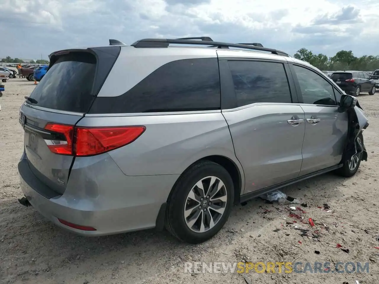 3 Photograph of a damaged car 5FNRL6H68PB031566 HONDA All Models 2023