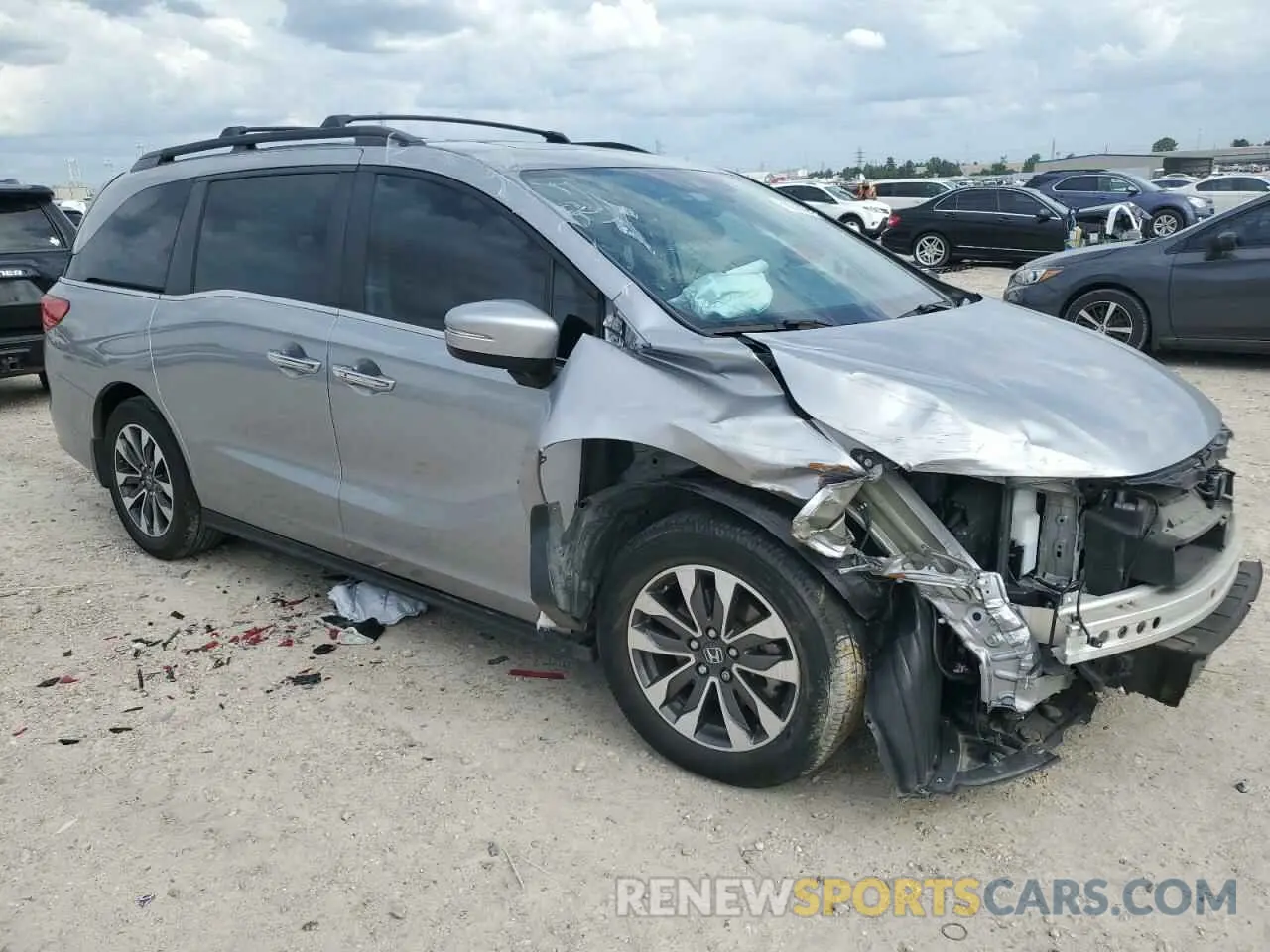 4 Photograph of a damaged car 5FNRL6H68PB031566 HONDA All Models 2023