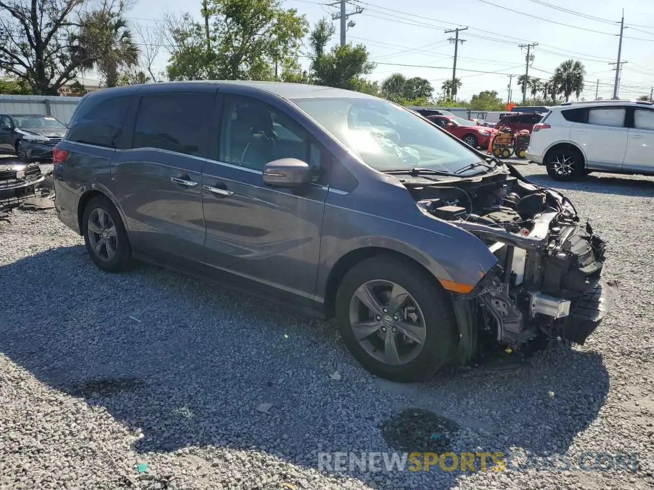 4 Photograph of a damaged car 5FNRL6H58RB074850 HONDA All Models 2024