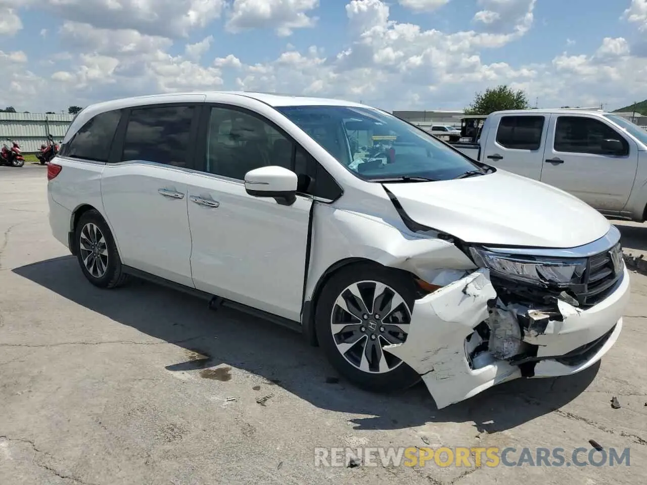 4 Photograph of a damaged car 5FNRL6H62RB034417 HONDA All Models 2024