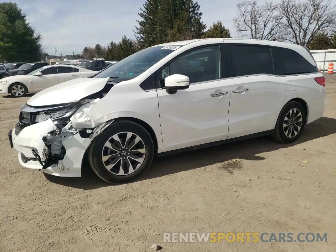 1 Photograph of a damaged car 5FNRL6H62RB069216 HONDA All Models 2024