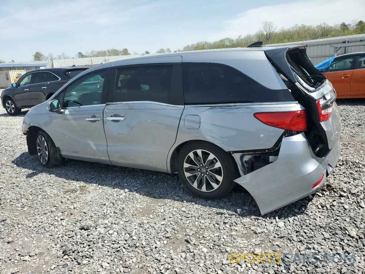 2 Photograph of a damaged car 5FNRL6H63RB046690 HONDA All Models 2024